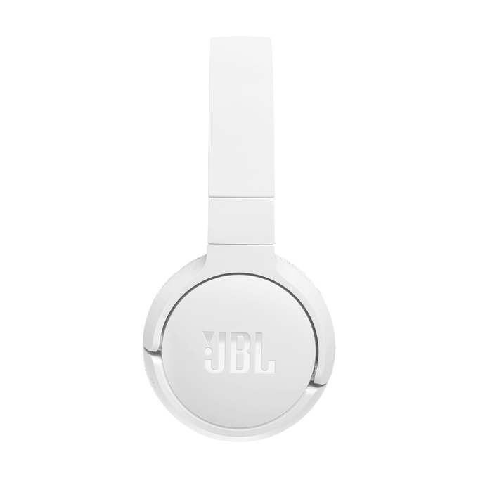 JBL Tune 670NC - White - Adaptive Noise Cancelling Wireless On-Ear Headphones - Left image number null